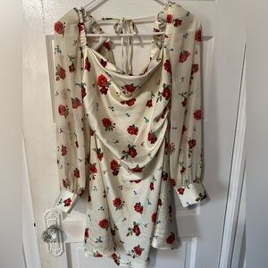 Weworewhat satin dress